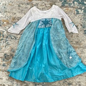 Little Adventures Dress up Elsa dress size 1-3 years